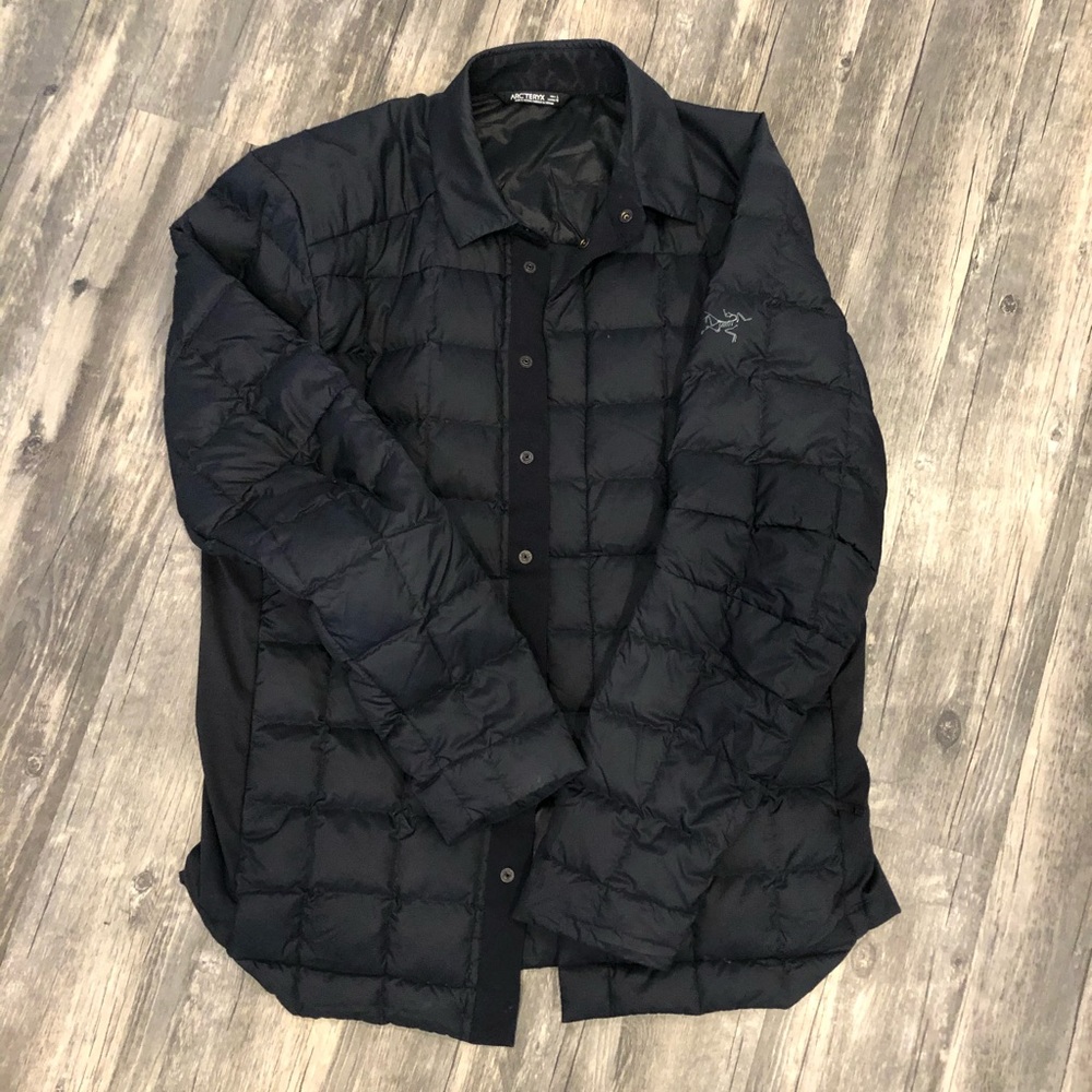 Men’s Arc’Teryx Puffer Shirt Jacket - Size Large